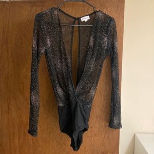 Revolve mesh bodysuit